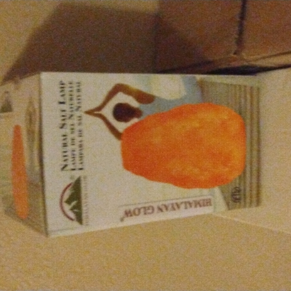 Himalayan salt lamp